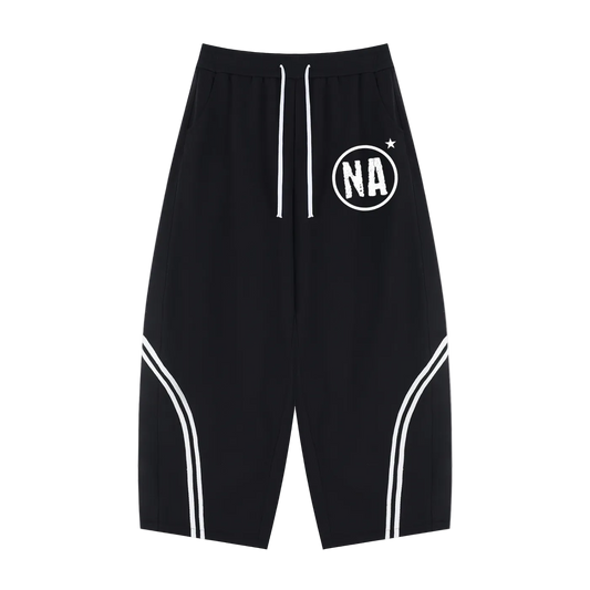 "NA" BLACK SWEATS